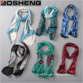 Custom Printed Scarves, Fashion Women Colorful Long Scarf